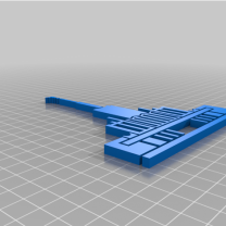 Atlanta Georgia Tapınak Silueti 3D Baskı
