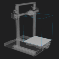 Creality Ender 3 S1 Pro S1 S1 Plus Cura Yatak Görüntüsü
