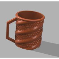 Altıgen Kupa 3D Baskı