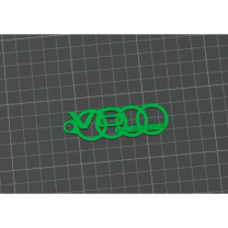 Audi V6 Quattro Anahtarlık