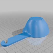 Yaprak Şeklinde Kuş Yemi Kaşığı