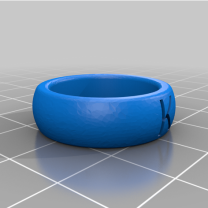 Yüzük Üzerine J Harfi Kazınmış