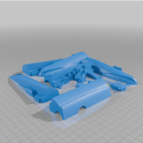 Amiral Graf Spee SLS 3D Baskı için