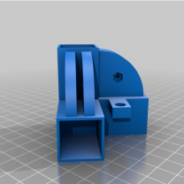 Alüminyum Profil Köşe Tutucu Kasa Tasarımı 3D Baskı