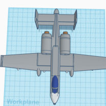 A10 Warthog Plane – A10 Warthog Uçağı 3D Baskı