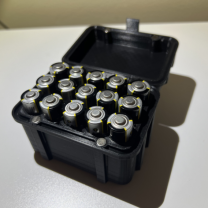 AA Pil Depolama Kutusu Manyetik