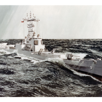 ABD Nükleer Kılavuz Füze Aegis Kruvazörü USS Long Beach CGN 9 Aegis Yenileme