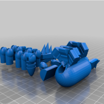 Advanced Dragon Rubber Band 2 – Gelişmiş Ejderha Lastiği 2 3D Baskı