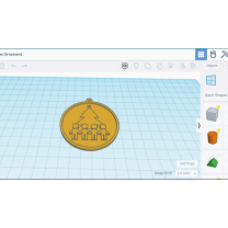Aile Noel Süsü 3D Baskı