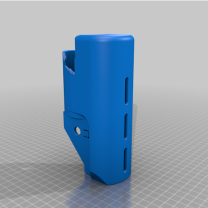 Airsoft M4 AEG Ayarlanabilir Dipçik Milwaukee M12 Pil Tutucu