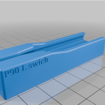 Airsoft P90 için Basınç Ped Tutucu