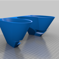 Akustik iPhone Amplifikatörü Pasif Stereo Ses Güçlendirici 3D Baskı