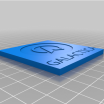 Alton Towers Galactica Roller Coaster Paspası