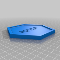 Altıgen NASA Bardak Altlığı