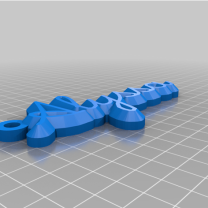 Alyssa Özelleştirilmiş Anahtarlık