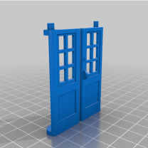 American Plastik Tuğlalar Büyük Eski Kapılar