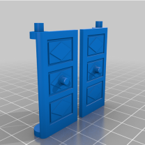 American Plastik Tuğlalar Kısa Kapılar