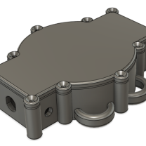 Amidon FT240 43 Toroid için Endfed Kasa