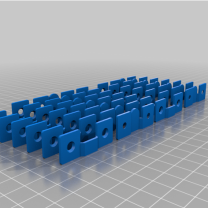 14 Çift Gizli Duvar Askısı 3D Baskı