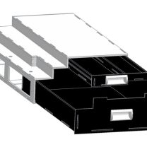Creality Ender 3 3D Yazıcı İçin Araç Tutucu Çekmece