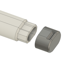 Çubuk Taşıma Kılıfı PLA TPU 3D Baskı