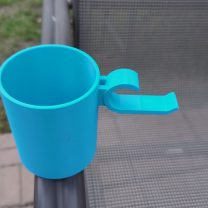 26mm Çim Sandalye Koltuğu için Kupa Tutucu 3D Baskı