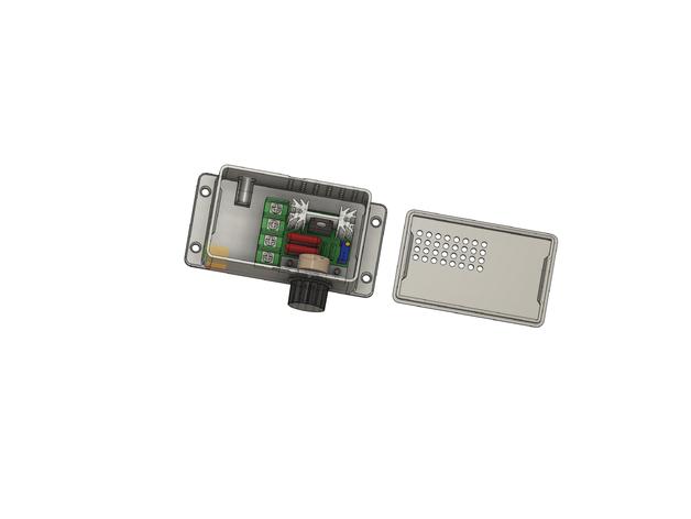 2000W Hız Kontrol Cihazı SCR Voltaj Regülatörü için Kasa - Görsel 2