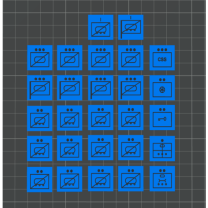 4 CMBG Zırhlı Keşif Taburu ORBAT Jetonları