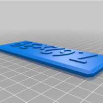 56 QT Plano Taşınabilir İsimlikler