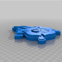 Siyah İtfaiye Logosu Chicago