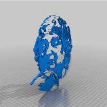 APJ Abdul Kalam 3D Baskılı Hindistan’ın Ünlü Lideri Duvar Sanatı