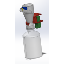 Cyclone Hava Fırçası Standı Masa Klipsi ile