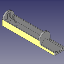 18650 Şarj Yuvası USB C Güncelleme V1.1 3D Baskı