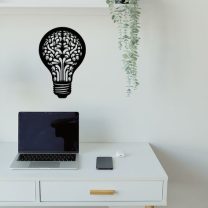 Ampul İçinde Beyin Mozek V Rovce Duvar veya Masa Dekoru