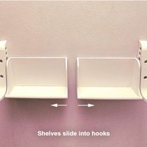 Commodore 64 Sergi Depolama Duvar Askı Raf Seti