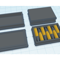 28MM SAVAŞ OYUNU MÜHİMMAT KUTUSU FDM UYUMLU