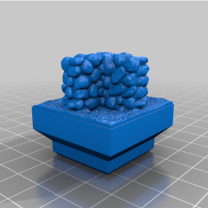 Temel Kırsal Karolar Taş Duvar Köşe Zindan Blokları Uyumlu