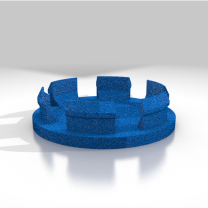 CyberTruck Jant Merkezi Kapağı