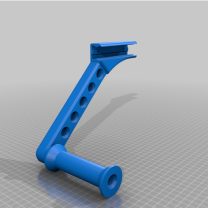 20x20mm Alüminyum Yapı Profili V Slot Üzerinde Filament Tutucu