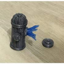 Ateş Hidrantı ve Sprey 1:18 Ölçek