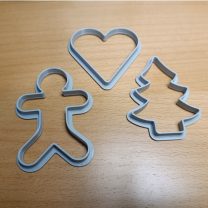 Noel Kurabiye Kesicileri 3D Baskı