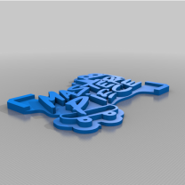 FLL Master Piece Rozeti 3D Baskı