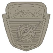 1953’ten 1956’ya Ford F100 Kaput Amblemi 3D Baskı