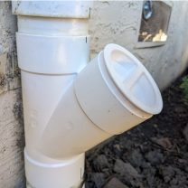 3 PVC Boru için Temizleme Fişi 3D Baskı