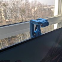 Çift GoPro Montajı Düz Ekranlar için