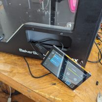 5 LCD Kapağı Makerbot Replicator 2X için