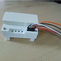 4 Kanal Röle Modülü Kapağı DIN Rayına Montaj İçin