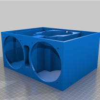 2 1 Hoparlör Kutusu 4 İnç Hoparlör ve 4 İnç Sub İçin