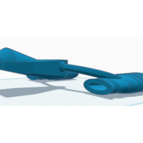 Çift Motor Uzay Gemisi 3D Baskı