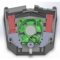 Anycubic Vyper Baskı Başlığı Kapağı 4020 Sessiz 3D Baskı